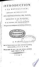 Révolutions de Paris