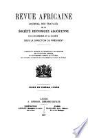Revue africaine