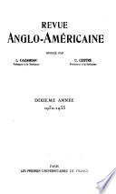 Revue anglo-américaine
