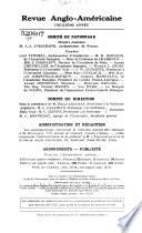 Revue anglo-américaine