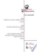 Revue Anthropologie des connaissances, Vol. 3
