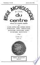 Revue archéologique du centre