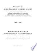 Revue belge d'archéologie et d'histoire de l'art