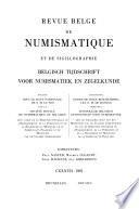 Revue belge de numismatique et de sigillographie
