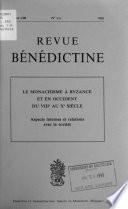 Revue bénédictine