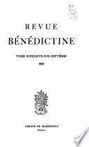 Revue bénédictine