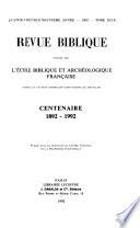 Revue biblique