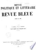 Revue bleue politique et littéraire