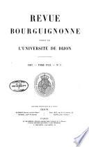 Revue bourguignonne