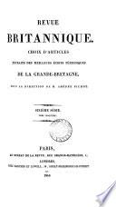 Revue britannique, publ. par mm. Saulnier fils et P. Dondey-Dupré