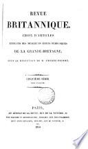 Revue britannique, publ. par mm. Saulnier fils et P. Dondey-Dupré
