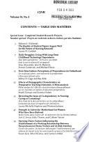 Revue Canadienne de Recherche en Sciences Infirmières