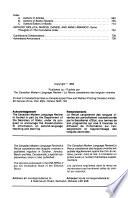 Revue Canadienne Des Langues Vivantes