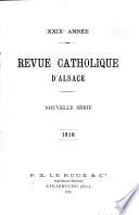 Revue catholique d'Alsace