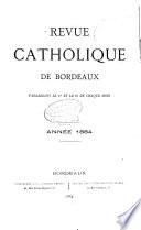 Revue catholique de Bordeaux