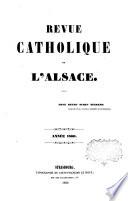 Revue catholique de l'Alsace ...