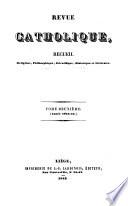 Revue catholique