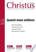 Revue Christus : Quand nous veillons