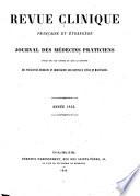 Revue clinique française et étrangère des médecins practiciens