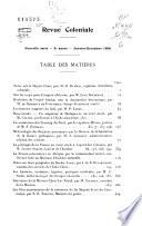 Revue coloniale