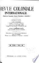 Revue coloniale internationale