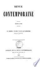 revue conemporaine