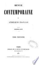 Revue contemporaine et Athenaeum français