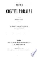 Revue contemporaine