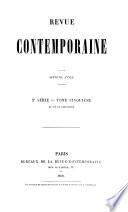 Revue contemporaine