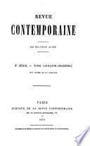 Revue contemporaine
