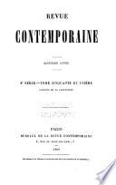 Revue contemporaine