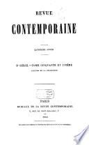Revue contemporaine