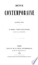 Revue contemporaine