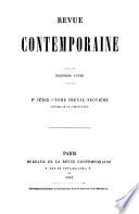 Revue contemporaine