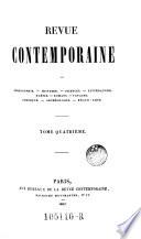 Revue contemporaine