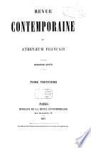Revue contemporaine