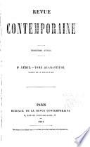 Revue contemporaine