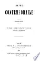 Revue contemporaine