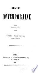Revue contemporaine
