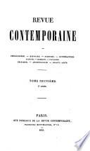 Revue contemporaine