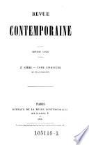 Revue contemporaine