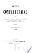 Revue contemporaine