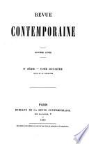 Revue contemporaine