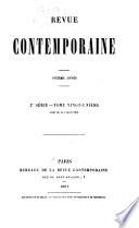 Revue contemporaine