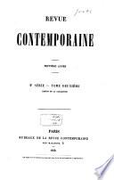 Revue contemporaine