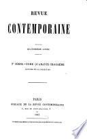 Revue contemporaine