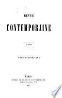 Revue contemporaine