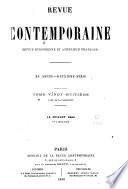 Revue contemporaine