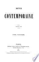 Revue contemporaine