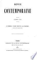 Revue contemporaine